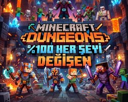 MINECRAFT DUNGEONS 100 HER ŞEYİ DEĞİŞEN