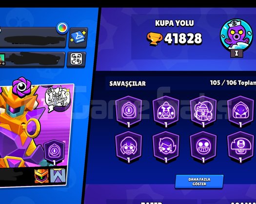 Acil satılık 41 k kupa 105 karakter