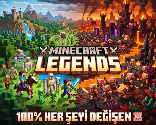 MINECRAFT LEGENDS HER ŞEYİ DEĞİŞEN