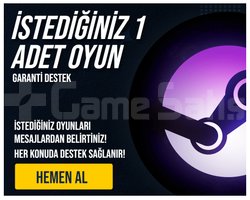 İstediğiniz 1 Oyun / Garanti - Destek