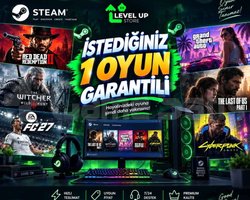 İSTEDİĞİNİZ 1 OYUN PC OTO TESLİM