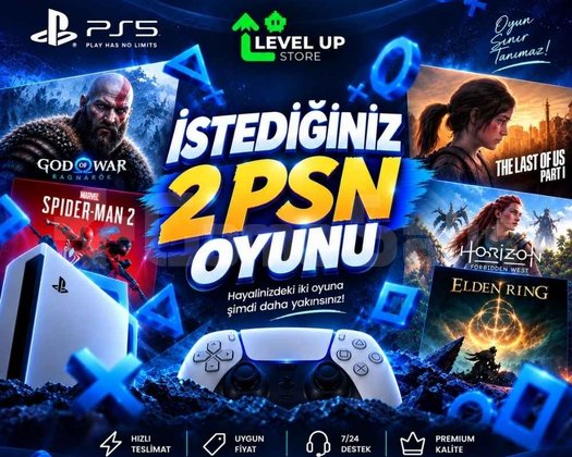 İstediğiniz 2 Playstation PSN Oyunu