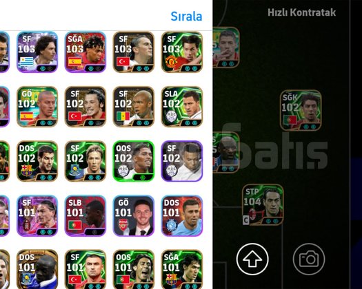 3230KG 105 RONALDO MESSİ EFOOTBALL MOBİL