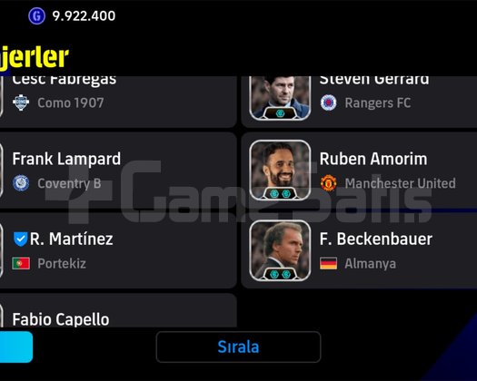 3230KG 105 RONALDO MESSİ EFOOTBALL MOBİL