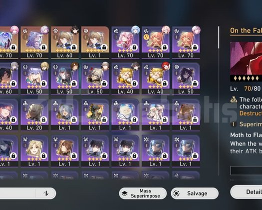 TL63 Castorice best team + Phainon best