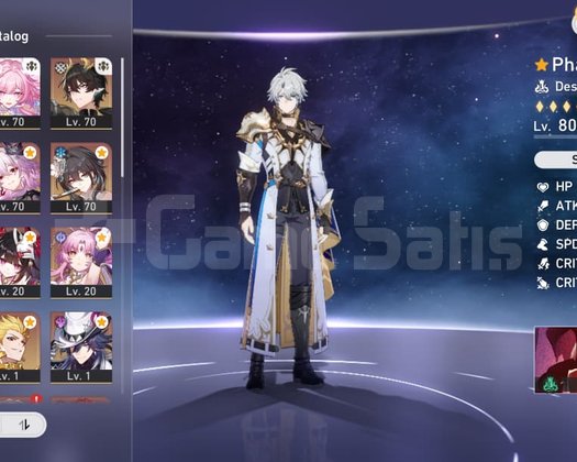 TL63 Castorice best team + Phainon best