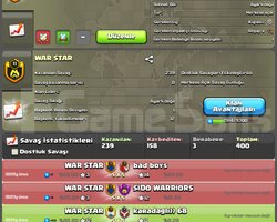 11 LVL ŞAMPİYON 3 LİGLİ KLAN