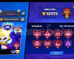 121K FULL KARAKTERLİ HESAP