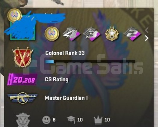 FACEİT 9 LEVEL + 7 MADALYA + 20K SEÇKİN