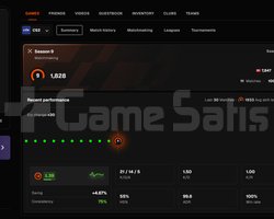 FACEİT 9 LEVEL + 7 MADALYA + 20K SEÇKİN