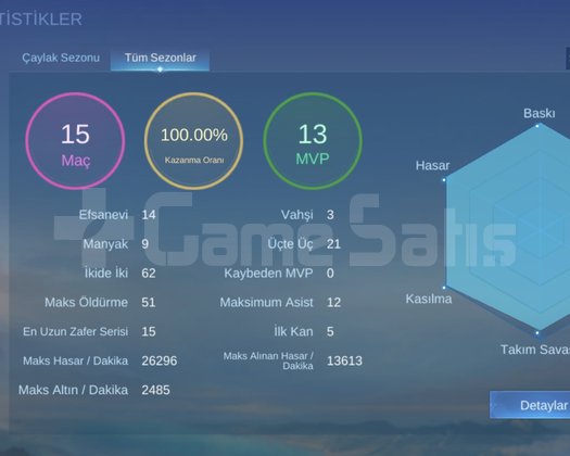 BÜYÜK USTA RANKLI HESAP
