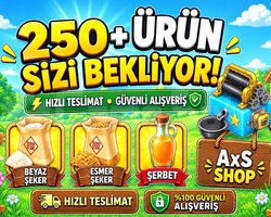 250 Adet Seçeceğiniz Şeker F. Ürünleri