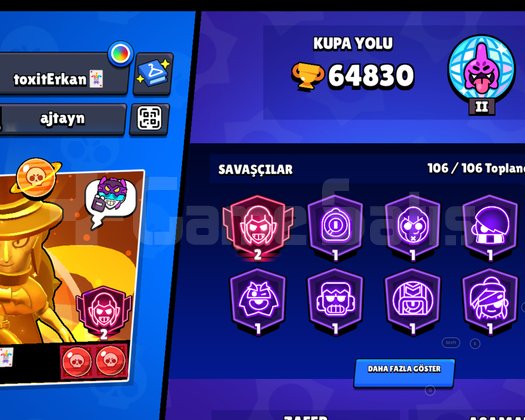 65k KUPA 106 KARAKTERR 320 KOSTÜM PZRLK