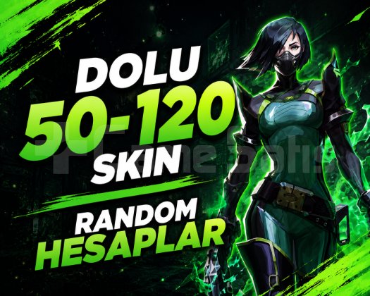 TR | 50 - 120 SKİN HESAPLAR / BOŞ YOK