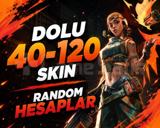 TR | 40 - 120 SKİN HESAPLAR / BOŞ YOK