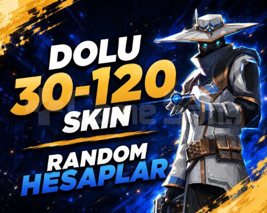 TR | 30 - 120 SKİN HESAPLAR / BOŞ YOK