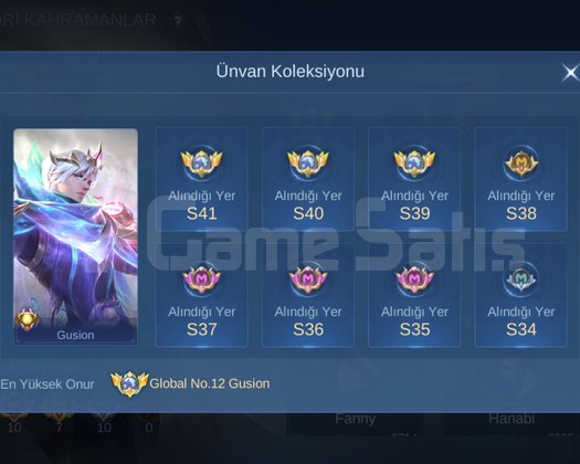 GUSİON MAİN 641 KOSTÜMLÜ