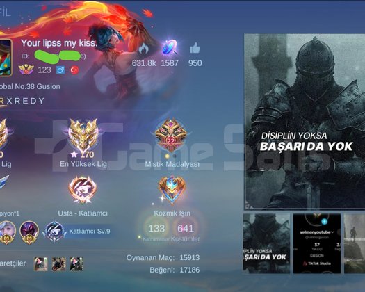 GUSİON MAİN 641 KOSTÜMLÜ