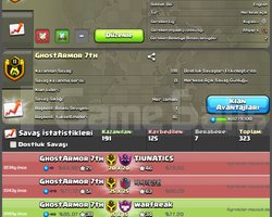 11 LVL ŞAMPİYON 3 LİGLİ KLAN