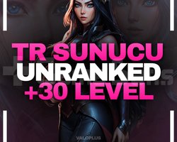 TR UNRANKED +30 LVL LOL HESAP