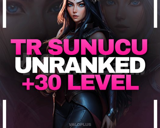 TR UNRANKED +30 LVL LOL HESAP