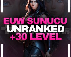 EUW UNRANKED +30 LVL LOL HESAP