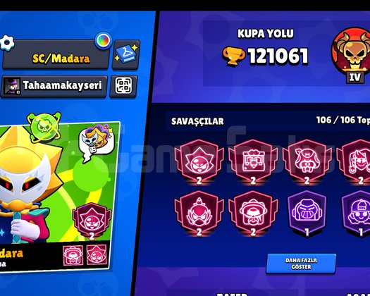 Brawl stars uzay şohretli hesap
