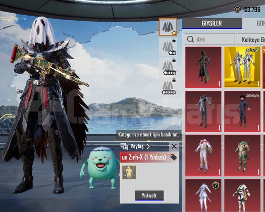 PUBG Mobile Hesap Satılık