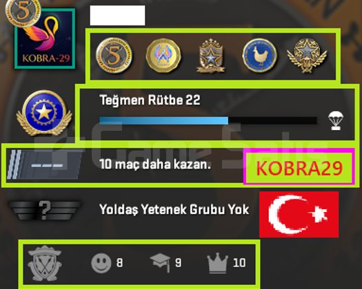 TR HESAP+FACEİT+5 MADLYA 350 WİN 870SAAT