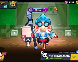 73K Brawl stars bol kostümlü hesap