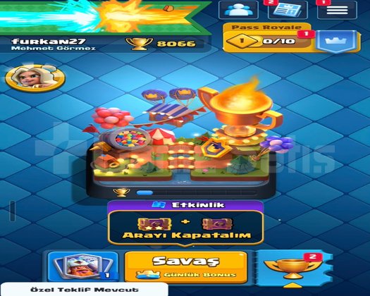 8.000 KUPA DOLULAR DOLUSU YANİNDA BS HE