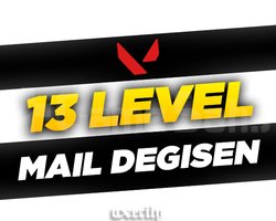 | TR - 13 LEVEL - MAİL DEĞİŞEN |