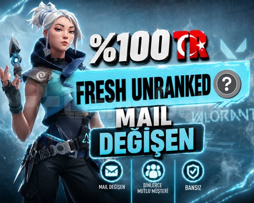 TR +20 LVL FRESH UNRANKED - MAİL DEĞİŞEN