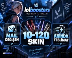 10-120 SKİN / ANINDA TESLİMAT/MAİL DEĞİŞ