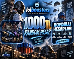 1000 TL DOPDOLU RANDOMHESAP/ANINDATESLİM