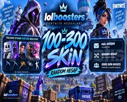 100-300 SKİN DOPDOLU MAİL DEĞİŞEN RANDOM