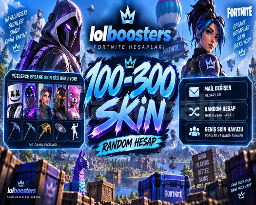 100-300 SKİN DOPDOLU MAİL DEĞİŞEN RANDOM