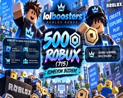 715 500 ROBUX KOMİSYON BİZDEN SORUNS