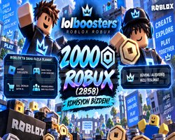 2858 2000 ROBUX KOMİSYON BİZDEN SORU