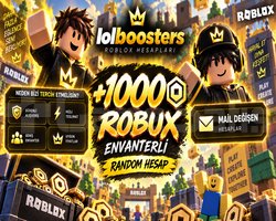 +1.000 ROBUX ENVANTERLİ MAİL DEĞİŞEN