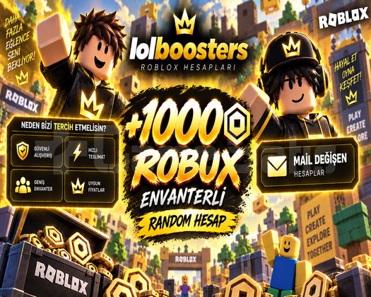 +1.000 ROBUX ENVANTERLİ MAİL DEĞİŞEN