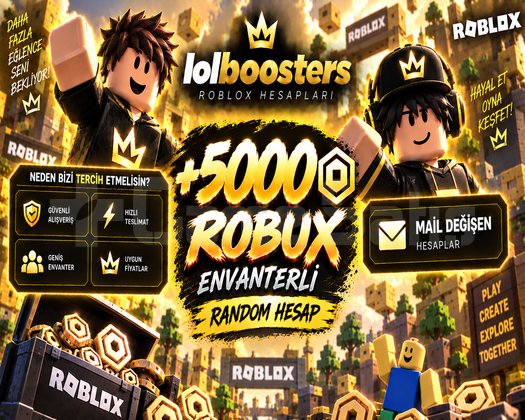 +5.000 ROBUX ENVANTERLİ MAİL DEĞİŞEN