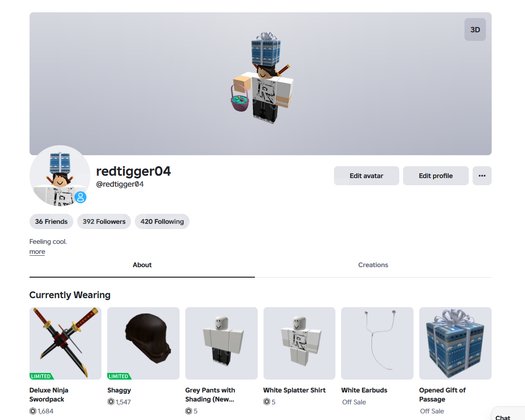 DOLU ENVANTERLİ ROBLOX HESABI | LIMITED