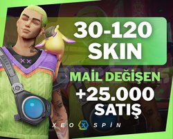 30-120 SKİN | MAİL DEĞİŞEN | UVİP+