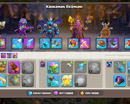 TH18 | Max Hero ve Ordu! Arkaplanlı!