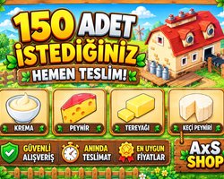 150 Adet Seçeceğiniz Mandıra Ürünleri