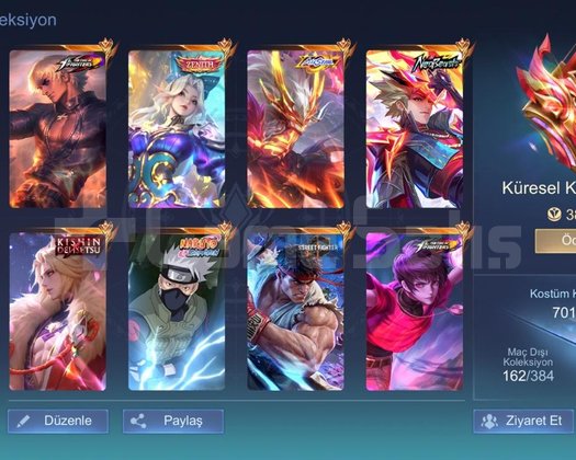 HARİKA KÜRESEL RANK ORANLI 2 GLOBAL TAG