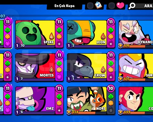 34K Temiz Hesap,Clash Royal 10k