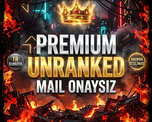 EN UCUZ TR 20 LVL UNRANKED - İLK MAİL