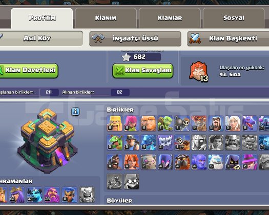 Th 14 SÜPER HESAP 146 LEVEL